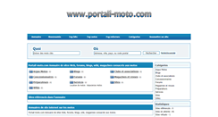 Desktop Screenshot of annuaire.portail-moto.com